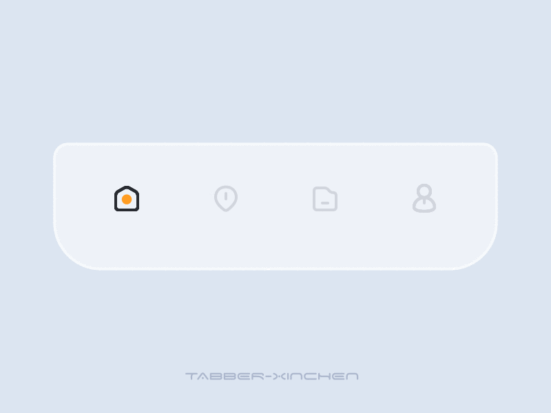 Tabbar 练习 design icon ui