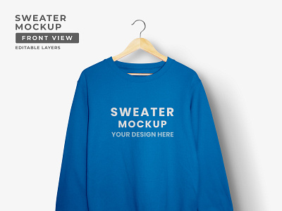 Sweater mockup by Massadou on Dribbble