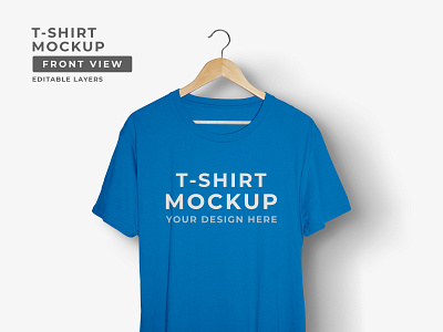 T-shirt mockup branding graphic design logo