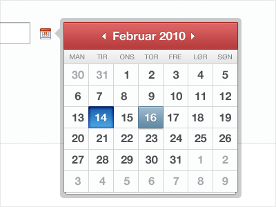 Calendar calendar date ui web webapp website