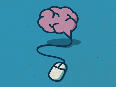 Mouse/Brain Poster brain mouse poster vector