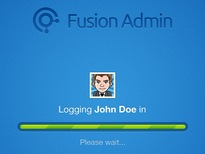 Logging in admin avatar gui log in logging in login preloader web webapp website