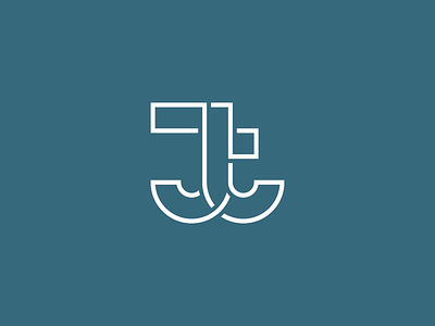 JT Logo Exploration brand brand identity branding concept experimentation exploration identity jt logo logo experimentation logo exploration outline