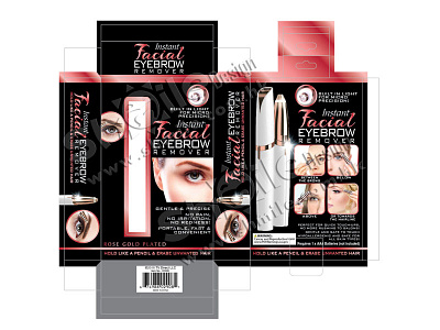 Cosmetic Packaging Graphic Design