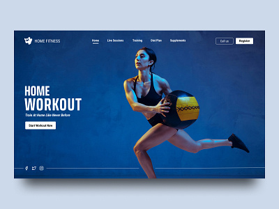 Fitness Landing Page