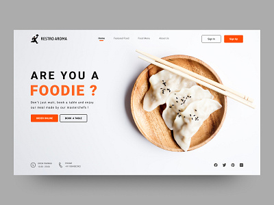 Restaurant Landing Page