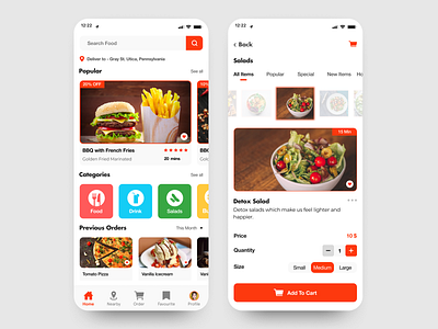 Food Delivery Mobile Application