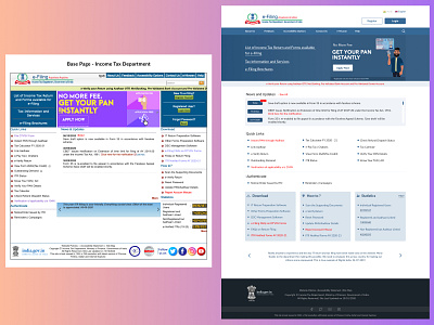 Redesigned | Income Tax  - e Filing | Website