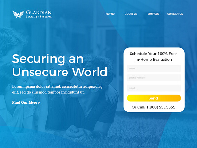 Guardian Security Systems Header