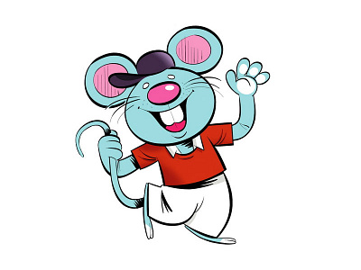 Mouse cartoon character children funny mouse