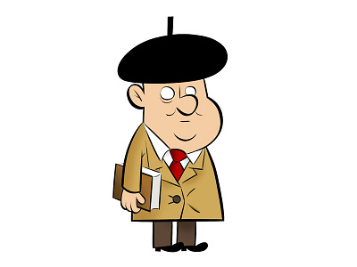 Fantozzi cartoon character comedy fantozzi fun illustration movie