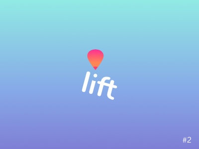 2/50 Daily Logo Challenge | Hot Air Balloon - Lift
