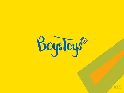 15/50 Daily Logo Challenge | Hand Lettering - Boystoys affinity block blue brand branding dailylogochallange design fun hand lettering logo star toy store vector yellow