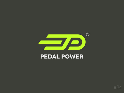 24/50 Daily Logo Challenge | Bicycle Logo - Pedal Power