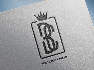 Paper Pressed PSD Logo Mockup