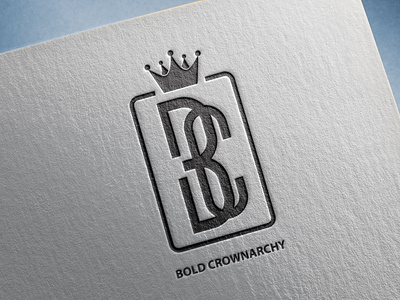 Paper Pressed PSD Logo Mockup