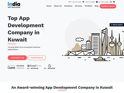 App Development Company in Kuwait - India App developer