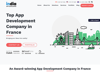 Top App Development Company in France - India App Developer mobile app developers france mobile app developers france