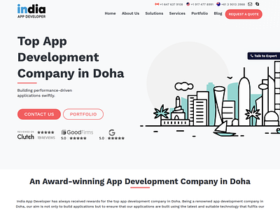 Top App Development Company in Doha - India App Developer
