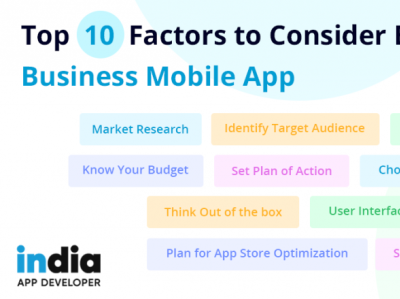 Top 10 Factors to Consider Before Developing a Business Mobile