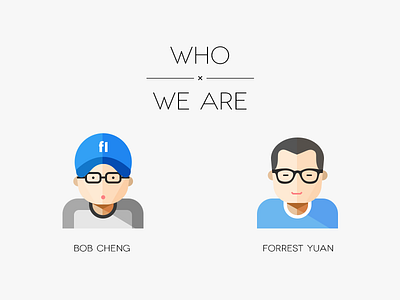 Who We Are illustration ui