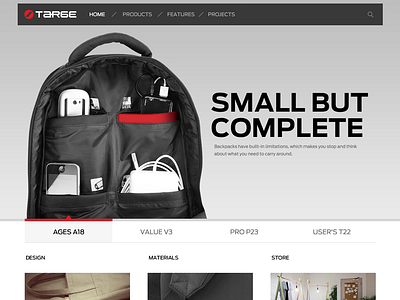 Targe Website Design