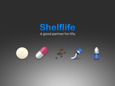 Shelflife UI icons interface iphone4 ui