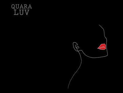 QuaraLuv Art 1 art black design girl hot love minimal photoshop red vector