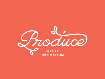 Produce Candles