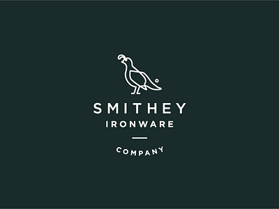 Smithey Ironware brand development ironware logo mark naming product development