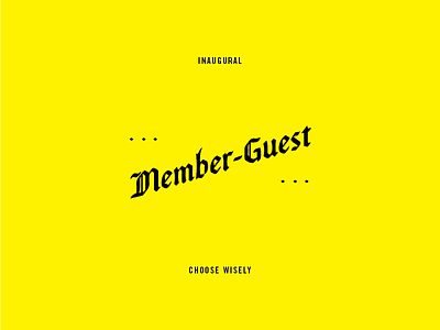 Member-Guest