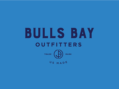 Bulls Bay Outfitters identity logo outfitters