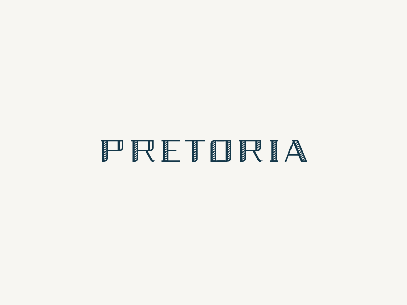 Pretoria Type by SDCO Partners on Dribbble