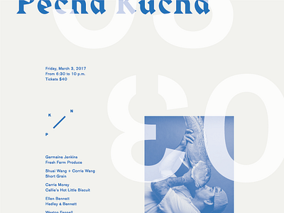 Pecha Kucha Night Poster Design charleston pecha kucha poster screenprint type typography