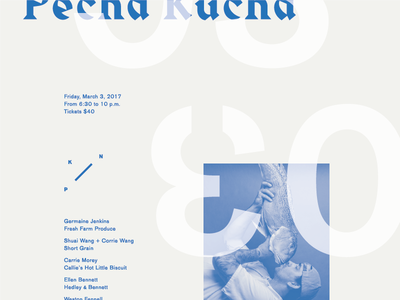Pecha Kucha Night Poster Design