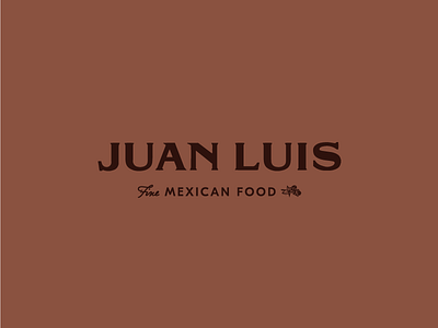 Juan Luis brand development design identity lettering mexican type