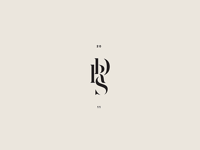 Revolve Monogram brand development logo monogram typography