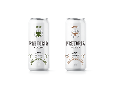 Pretoria Can Concepts beer brand development packaging slow beer stout