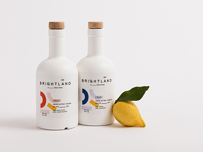 Brightland Packaging california lemon packaging powder coating shapes