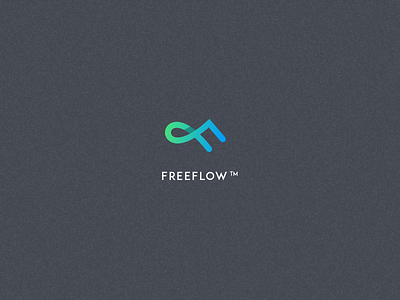 Freeflow 2 f flow logo logotype vector