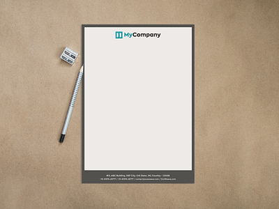 No-nonsense Letterhead Design for your Company