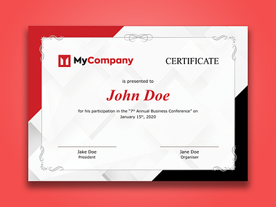 Simple Certificate Design