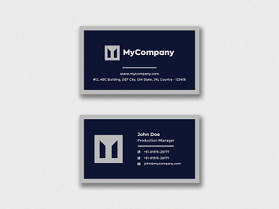 Professional Business Card Design