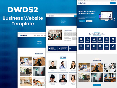 Customizable Website Template