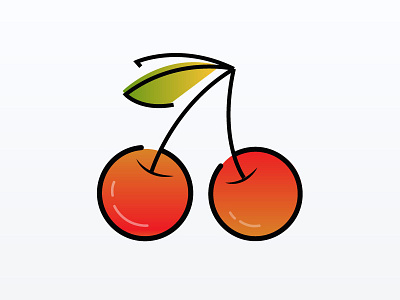 cherry design logo