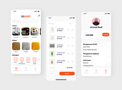 E-commerce App Design design ecommerce ecommerce app ecommerce design furniture furniture app furniture design ui ui mobile uidesign userinterface