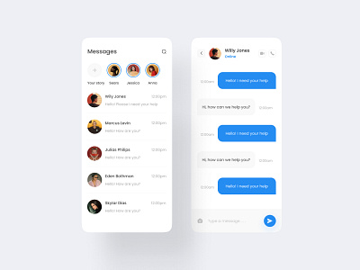 Messaging App Concept
