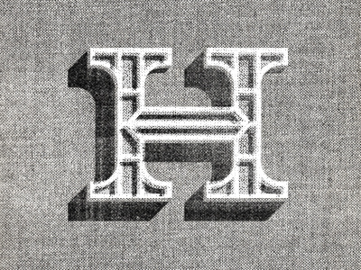 Type Fight H lettering texture type type fight typography