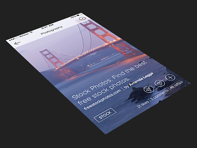 Flipboard Redesign app content flipboard golden gate handset ios mobile photo photography redesign stock