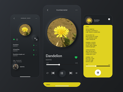 Music Player -  Spotify UI Redesign